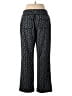 Lands' End Hearts Black Casual Pants Size M (petite) - photo 2