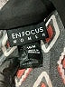 Enfocus Graphic Black Casual Dress Size 16 - photo 7