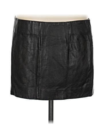 MNG Leather Skirt (view 2)
