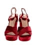 Unique Vintage Red Sandals Size 9 - photo 2