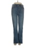 7 For All Mankind Chevron-herringbone Blue Jeans Size 27 waist - photo 1
