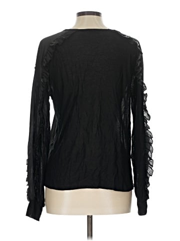 Zara W&B Collection Long Sleeve Blouse (view 2)