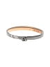 J.Crew 100% Leather Silver Leather Belt Size M - photo 1