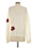 Wooden Ships Hearts Ivory Pullover Sweater Size S - photo 2