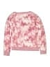Justice 100% Polyester Tie-dye Pink Sweatshirt Size 12 - photo 2