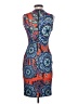 Hunter Bell Print Blue Cocktail Dress Size XS - photo 2