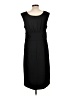 Madison Solid Black Casual Dress Size 12 - photo 2