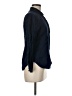 J.Crew 100% Linen Blue Long Sleeve Button-Down Shirt Size 8 (petite) - photo 4