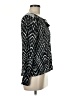 mavi 100% Viscose Black Long Sleeve Blouse Size M - photo 4