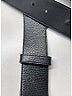Gucci 100% Leather Black Leather Marmont Belt Size L - photo 9
