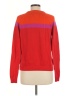 Lands' End 100% Cotton Color Block Red Pullover Sweater Size M (petite) - photo 2