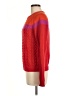 Lands' End 100% Cotton Color Block Red Pullover Sweater Size M (petite) - photo 5