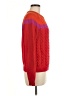 Lands' End 100% Cotton Color Block Red Pullover Sweater Size M (petite) - photo 4