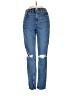 Abercrombie & Fitch Hearts Blue Jeans Size 26 waist - photo 1