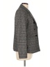 T Tahari Plaid Gray Blazer Size 12 - photo 4