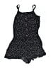 Cat & Jack 100% Rayon Stars Black Dress Size 6 - 7 - photo 1