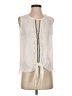 Kay Celine Ivory Sleeveless Blouse Size XS - photo 1