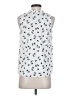 Ann Taylor 100% Polyester White Sleeveless Blouse Size XS (petite) - photo 2