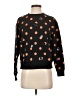 Tory Burch 100% Cotton Polka Dots Black Pullover Sweater Size XXS - photo 1