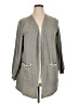 Peach Gray Cardigan Size 1X - photo 1