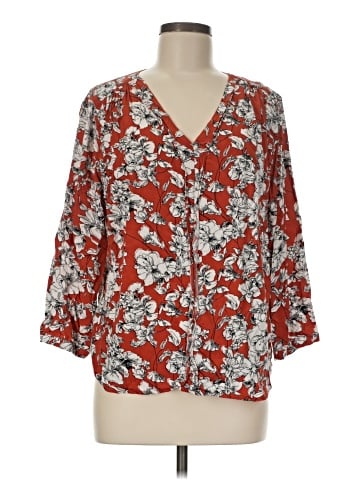 Fun2Fun 3/4 Sleeve Blouse (view 1)
