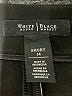 White House Black Market Solid Black Shorts Size 14 - photo 3
