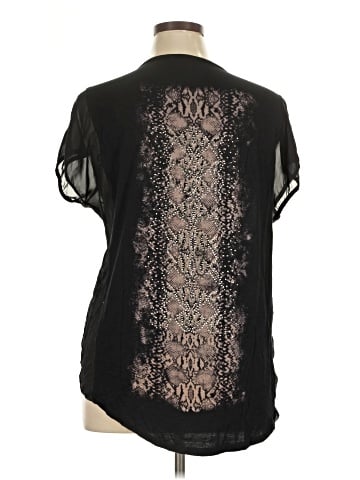 Vocal Short Sleeve Blouse (view 2)