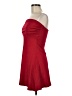 Aeropostale Solid Red Cocktail Dress Size M - photo 5