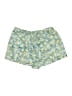 Topshop Floral Green Shorts Size 8 - photo 1