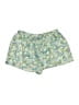 Topshop Floral Green Shorts Size 8 - photo 2