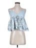 Aeropostale 100% Polyester Blue Sleeveless Blouse Size XS - photo 1