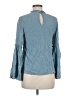 Sienna Sky Blue Long Sleeve Blouse Size M - photo 2
