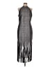 Boston Proper Gray Cocktail Dress Size L - photo 1