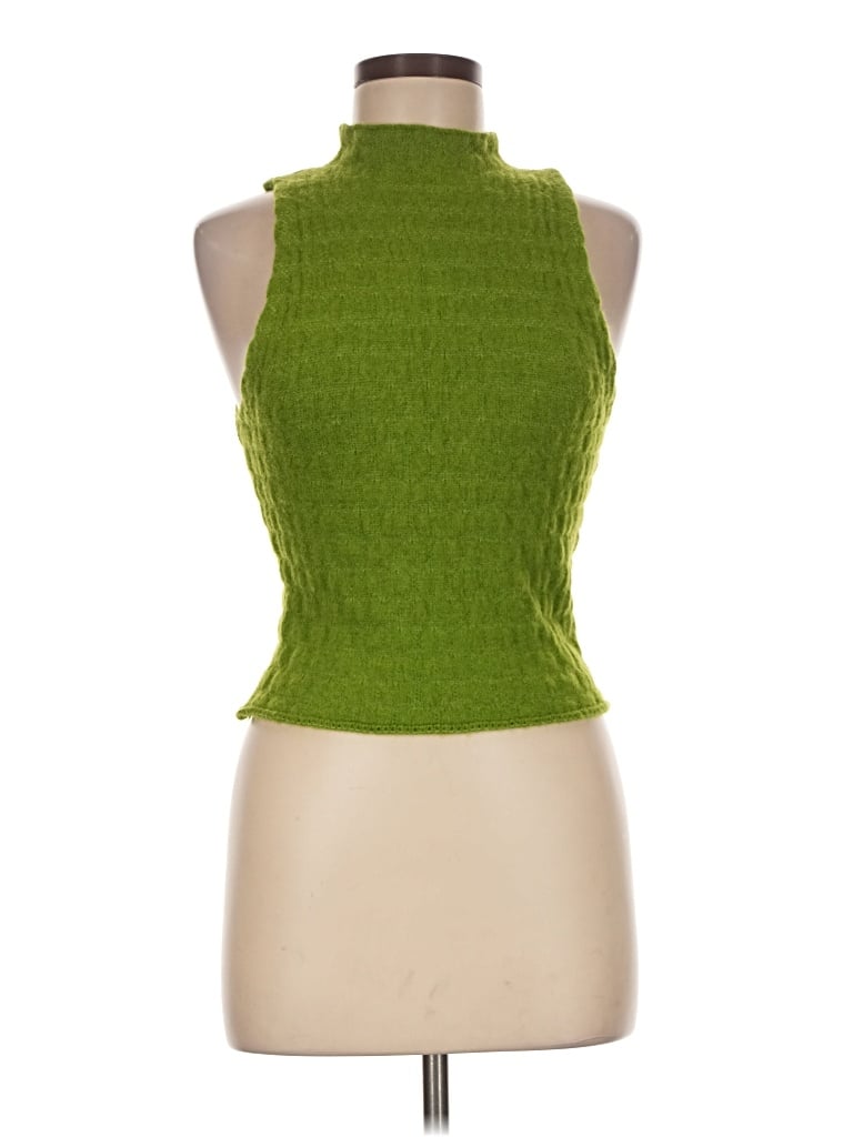 Pre-owned Salty Sweater Vest In Green