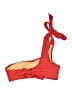 J.Crew Solid Red Swimsuit Top Size S - photo 2