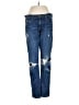 Lucky Brand 100% Cotton Hearts Blue Jeans Size 4 - photo 1