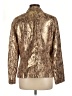 Chico's Metallic Gold Blazer Size Lg (2) - photo 2