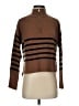DKNY Stripes Brown Turtleneck Sweater Size S - photo 1