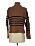 DKNY Stripes Brown Turtleneck Sweater Size S - photo 2