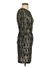 BCX 100% Polyester Paisley Black Cocktail Dress Size 3 - photo 4