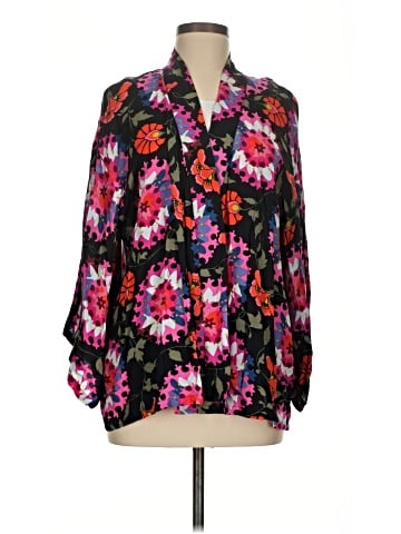 Josie Natori Long Sleeve Blouse (view 1)