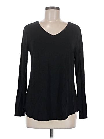 H By Halston Long Sleeve T-Shirt (view 1)