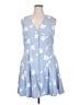Universal Thread Blue Casual Dress Size XL - photo 1