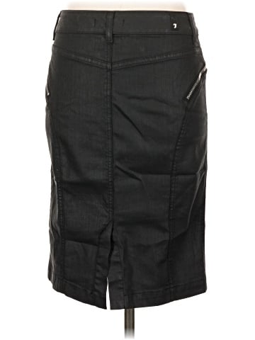 7 For All Mankind Denim Skirt (view 2)
