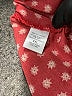 West Kei 100% Polyester Red 3/4 Sleeve Blouse Size XXL - photo 8