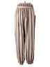 American Eagle Outfitters 100% Viscose Stripes Tan Casual Pants Size M - photo 2