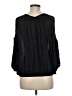Free People 100% Rayon Black 3/4 Sleeve Blouse Size M - photo 2
