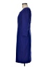 Classiques Entier Solid Blue Cocktail Dress Size 8 - photo 5
