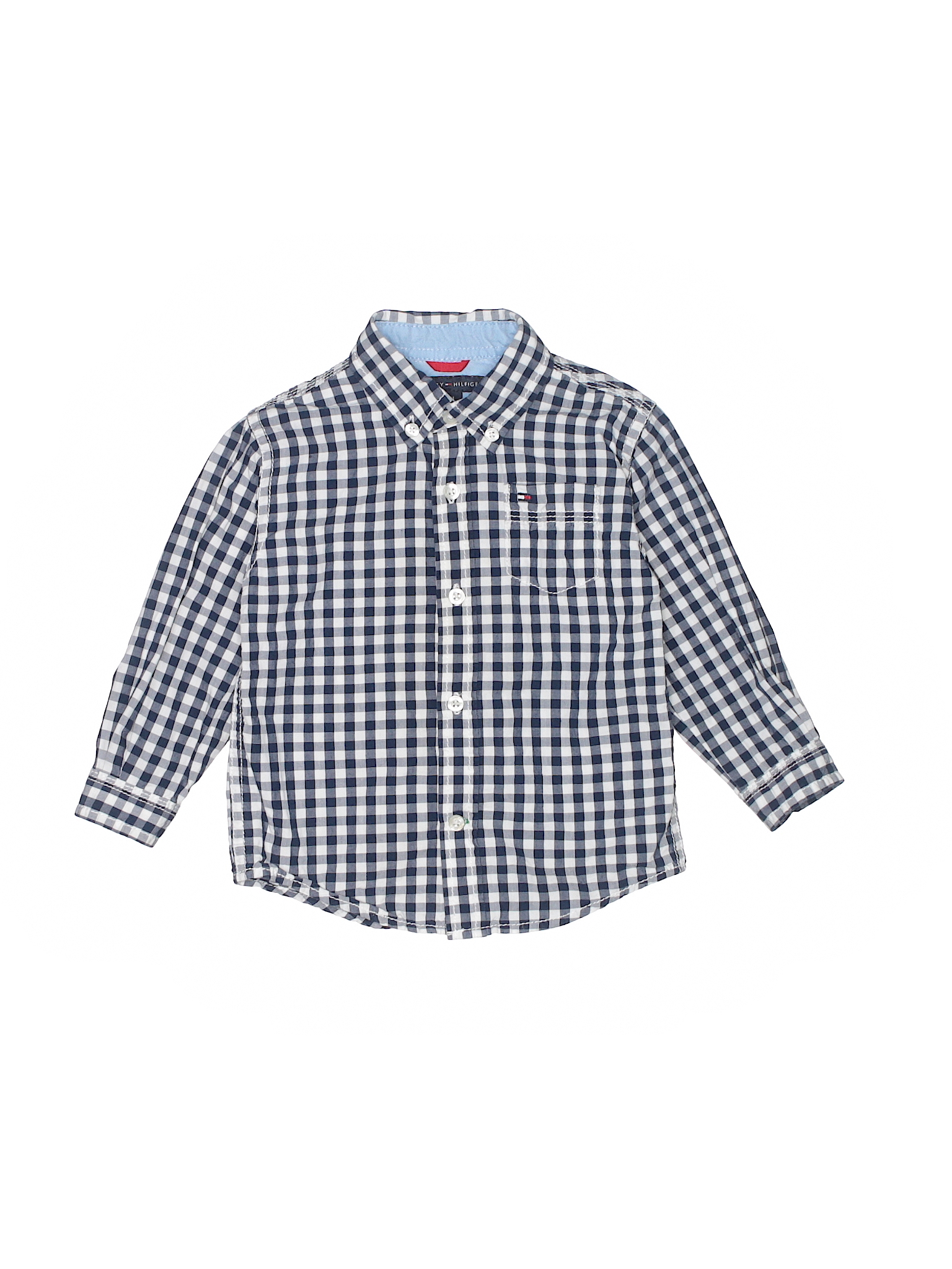 Cotton Checks Tommy Hilfiger Shirts, Full or Long Sleeves at Rs