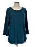 Apt. 9 Teal 3/4 Sleeve T-Shirt Size L - photo 1